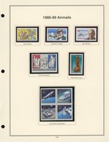 1988-89 Airmails Stamps