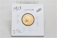 1913 $2.5 Gold Quarter Eagle