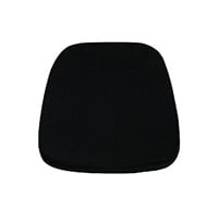 Flash Furniture Soft Black Fabric Chiavari Chair C