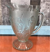 Vtg. glass pitcher - might be marked