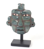 Maya Mosaic Jade Mask, 500-800 CE