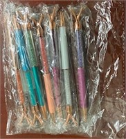 7 Pack New Pens-Diamond