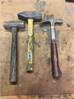 3- hammers- sledge and claw