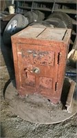 Metal Safe
No Combination 
Does work with