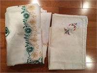 Embroidered Linens