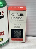 CND Shellac color 7.3mL nail polish Black pool