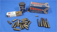 Approx 40 Rds 22LR, 15 Rds 44, Gun Patches,