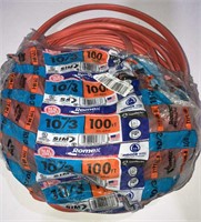 Open package of wiring, aprx 100 feet, type 10/3