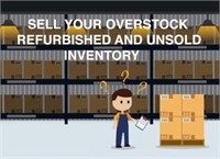 Sell Your Overstock Refurbished & Unsold Inventory