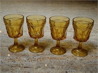 Amber Goblets