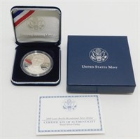 2009-P Proof Louis Braille Commemorative Silver