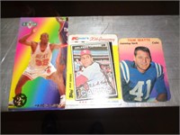 LOT OF 3 BALL CARDS