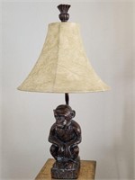 Figural Monkey Lamp