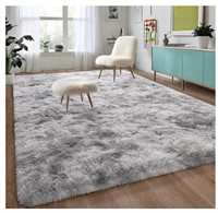 Soft shag area rug