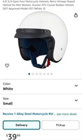 MOTORCYCLE HELMET (OPEN BOX)