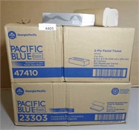 Pacific Blue 2 Ply Facial Tissue & Paper Towel