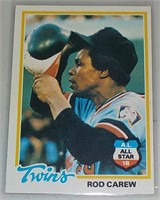 Rod Carew 1978 Topps Baseball card #580