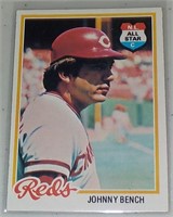 Johnny Bench 1978 Topps Baseball card #700