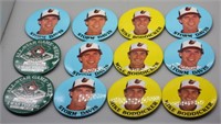 LOT OF ALL STAR GAME & ASST. ORIOLES BUTTONS