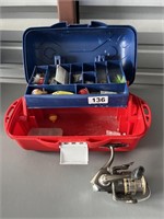 Tackle Box w/Contents, Reel U233