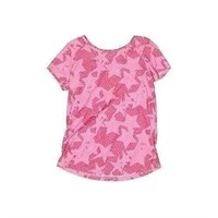 Member's Mark Active Girl Shirt,14/16, Pink Star