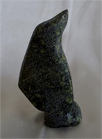 Inuit Carved Soapstone Seal Carving