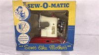 Sew-o-Matic Child's Sewing Machine