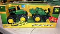 Ertl John Deere monster treads 2-pack