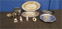 Box Silver Plate Dishes