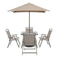 $129  Amberview 6-Piece Dining Set with Umbrella