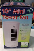 10" Tower Fan