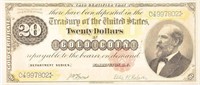Rare 1882 $20.00 Gold Certificate.