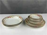 Pickup Haviland Limoges porcelain saucers bowls