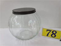 Antique Jar w/ Lid