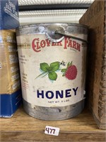 clover Farms honey pale no lid