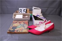 Vintage Story Book - Shoes Size 7.5?  - Bow Tie