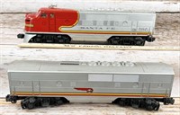 Lionel 2243 Santa Fe F3 diesel & B unit (louver