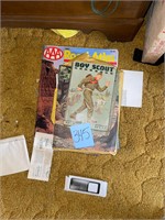 VTG boy scout books and more