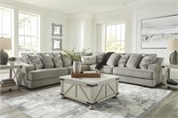 ASHLEY BAYLESS 3-PIECE SMOKE SECTIONAL