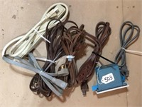 5 Extension Cords 1 Power Strip