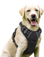 Rabbitgoo xl black dog harness
