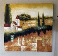 Modern Giclee Painting on Canvas Landscape