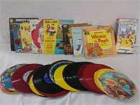 Vintage C 45 records, vintage collectible Little