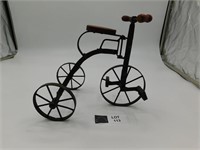 IRON AND WOOD MINATURE TRTICYCLE