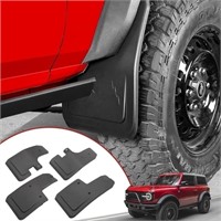 W2288  Mabett Mud Flaps Ford Bronco 2021-2024 4PCS