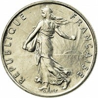 France ½ franc, 1991