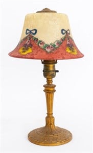 H.G McFaddin & Co Bellova Art Glass Table Lamp