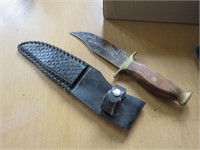 KNIFE WITH SHEATH - HAS SOME RUST