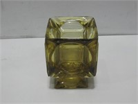 6"x 6.75"x 6" Glass Ashtray Cube