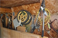 Electric Cords, Air Hose, Pruners